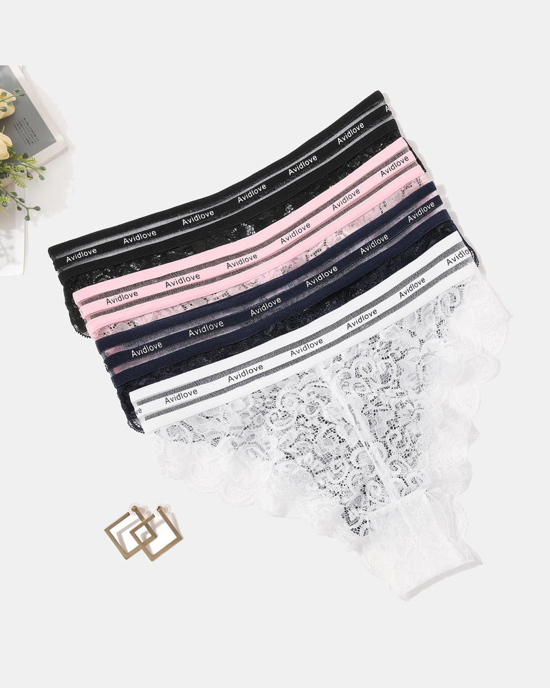 FLace Panties Hipster Underwear Briefs Panty Set