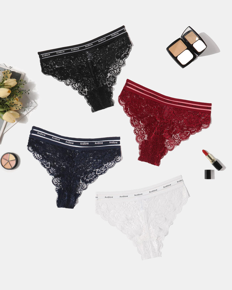 FLace Panties Hipster Underwear Briefs Panty Set