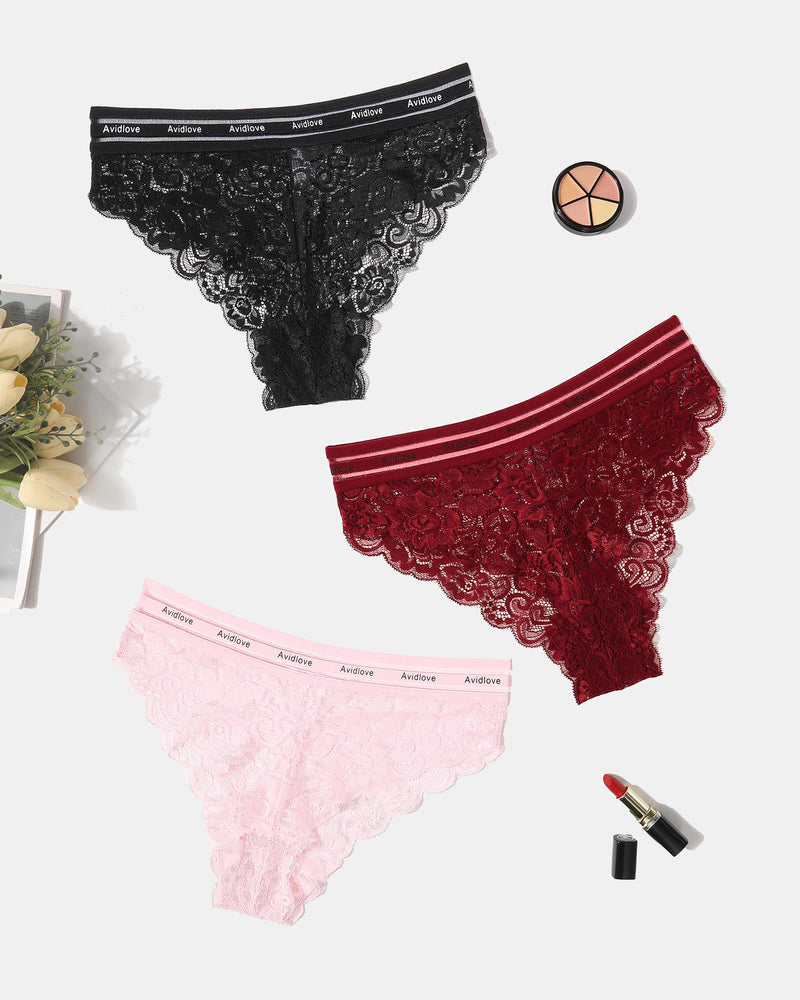 FLace Panties Hipster Underwear Briefs Panty Set