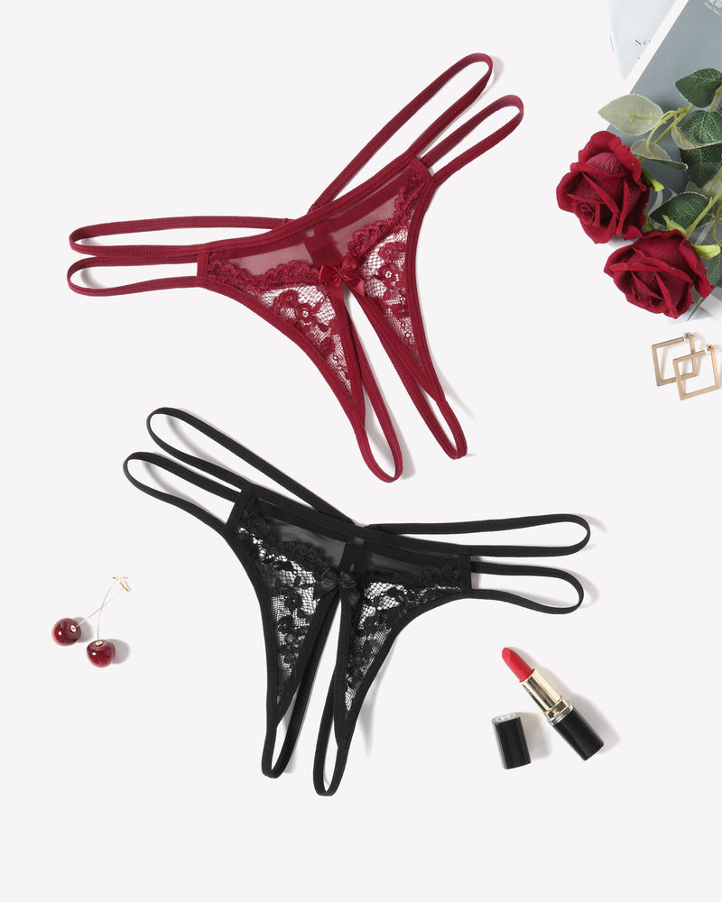 Lace FLace Briefs G-String