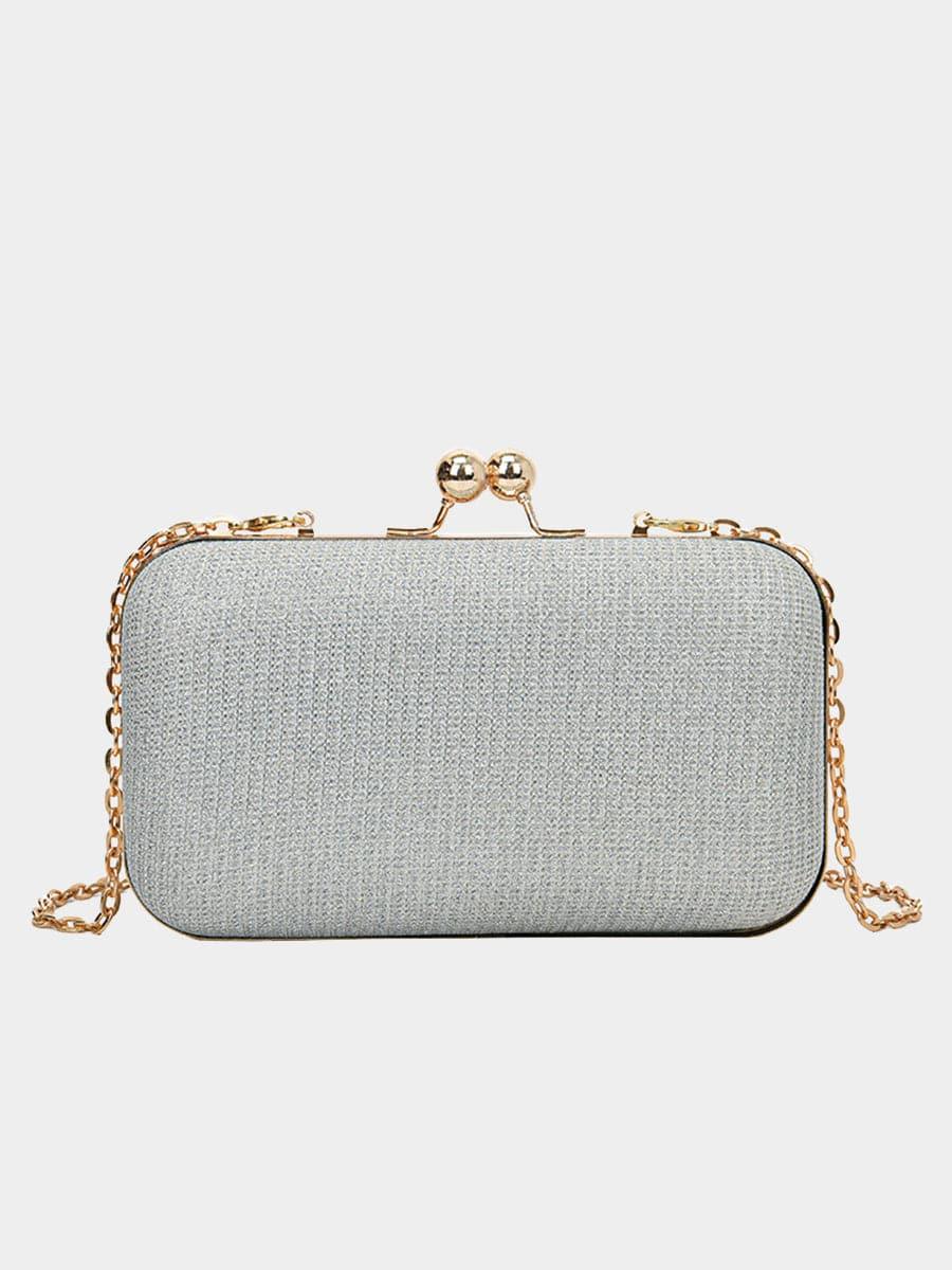 Glitter Chain Box Evening Clutch Bag MNBF094