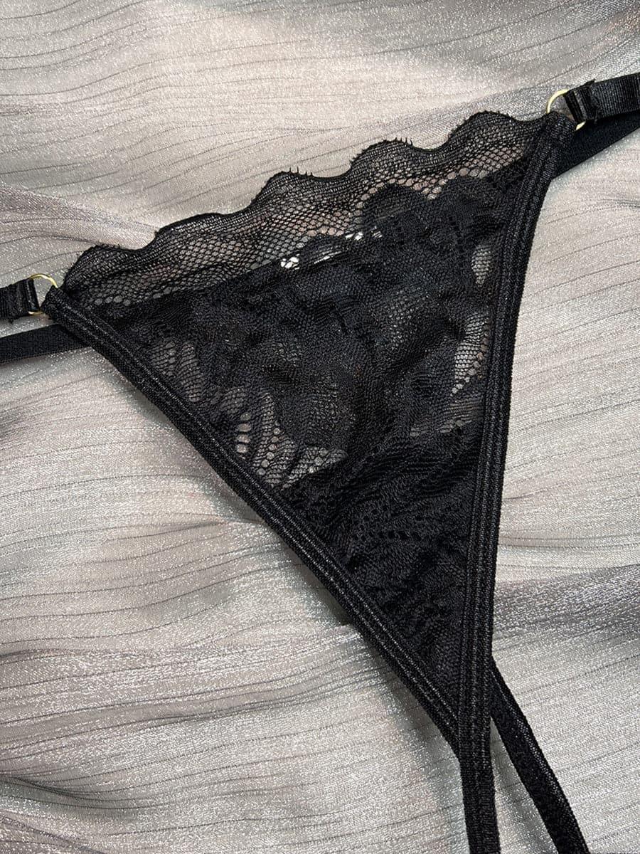 Halter Butterfly Lingerie Set