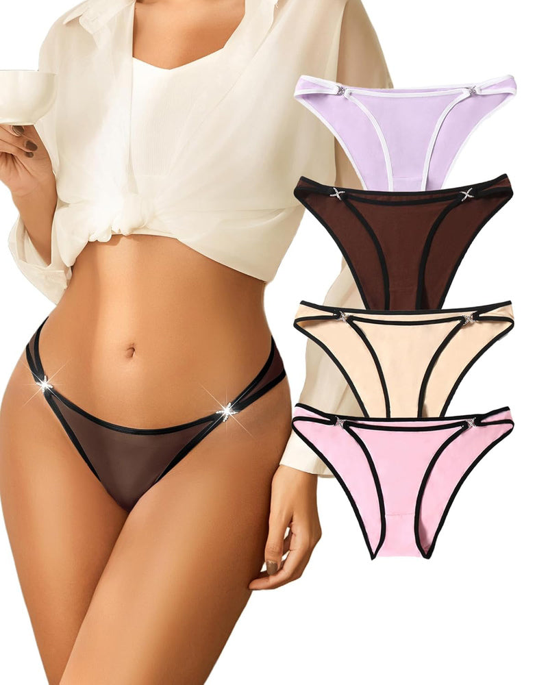 Cotton Panties Low Rise Hipster