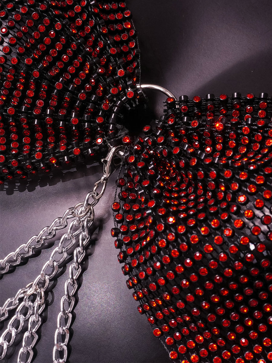 Rhinestone Stylish Net