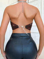 Rhinestone Stylish Net