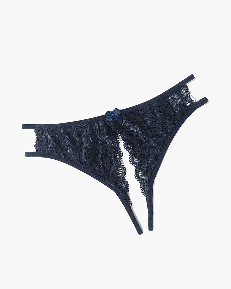 Lace Panties FLace Briefs with Bow
