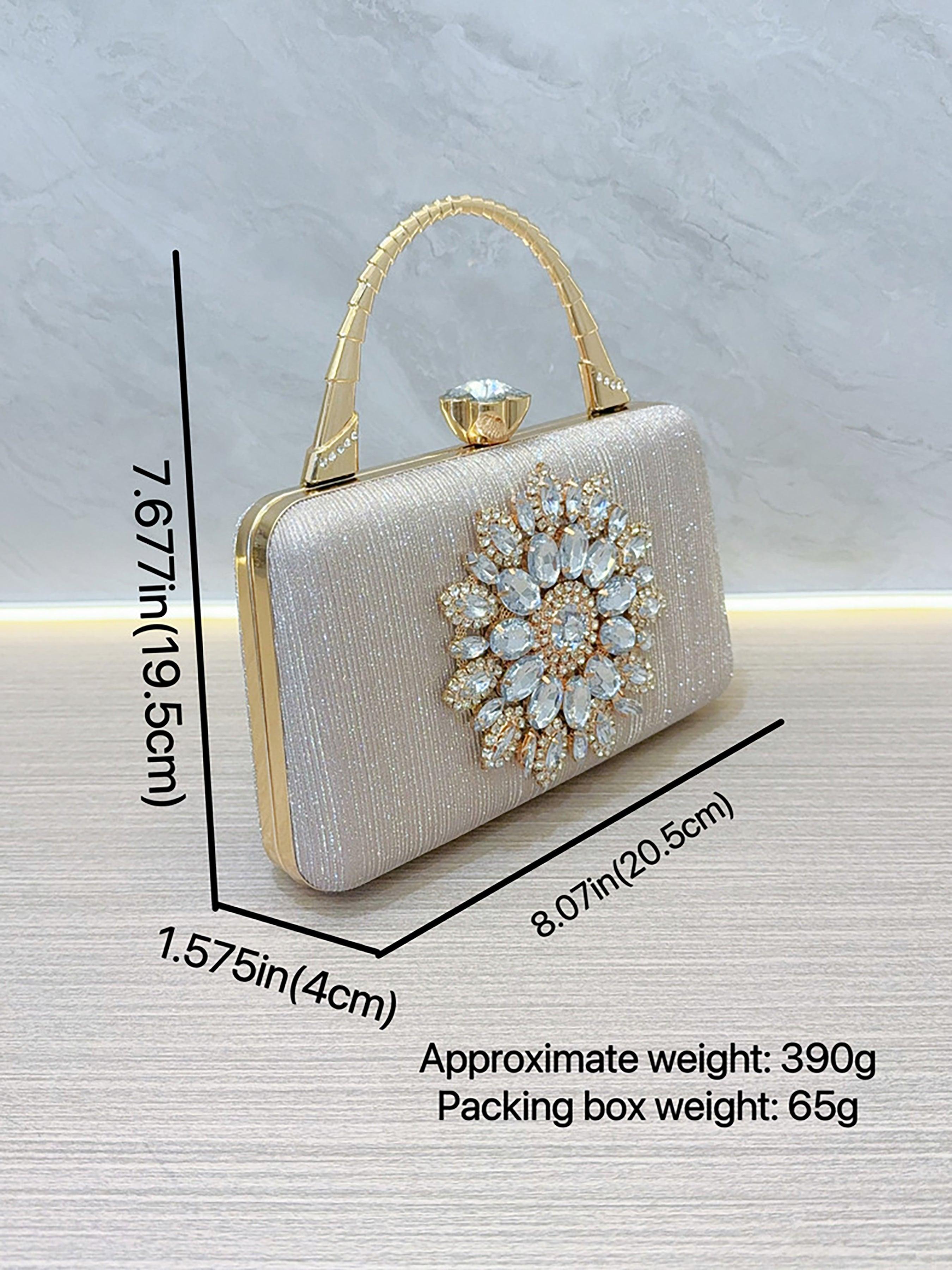 Rhinestone Banquet Clutch Bags MNBF039