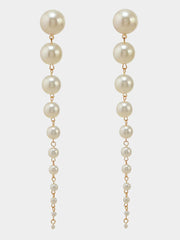 Pearl Tassel Earrings