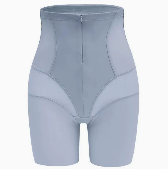 Steel-Boned Tummy-Shaping Seamless Mid-Length Shaping Pants