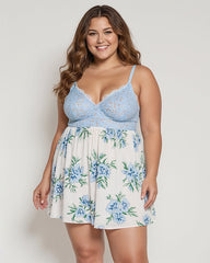 Plus Size FComfy Lace Babydolls