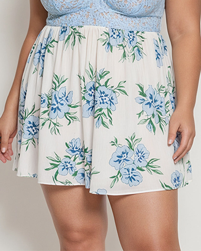 Plus Size FComfy Lace Babydolls