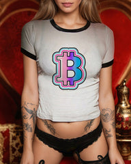 Tight Graffiti Top & Panties Set