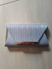 Fold Clamp Dinner Evening Dress Clutch Bag MNBF007