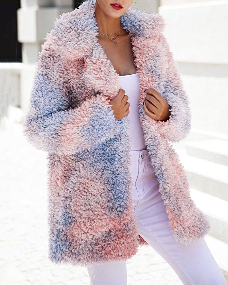 Oversized Fleece Teddy Jacket