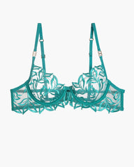 Embroidered Lace Bra