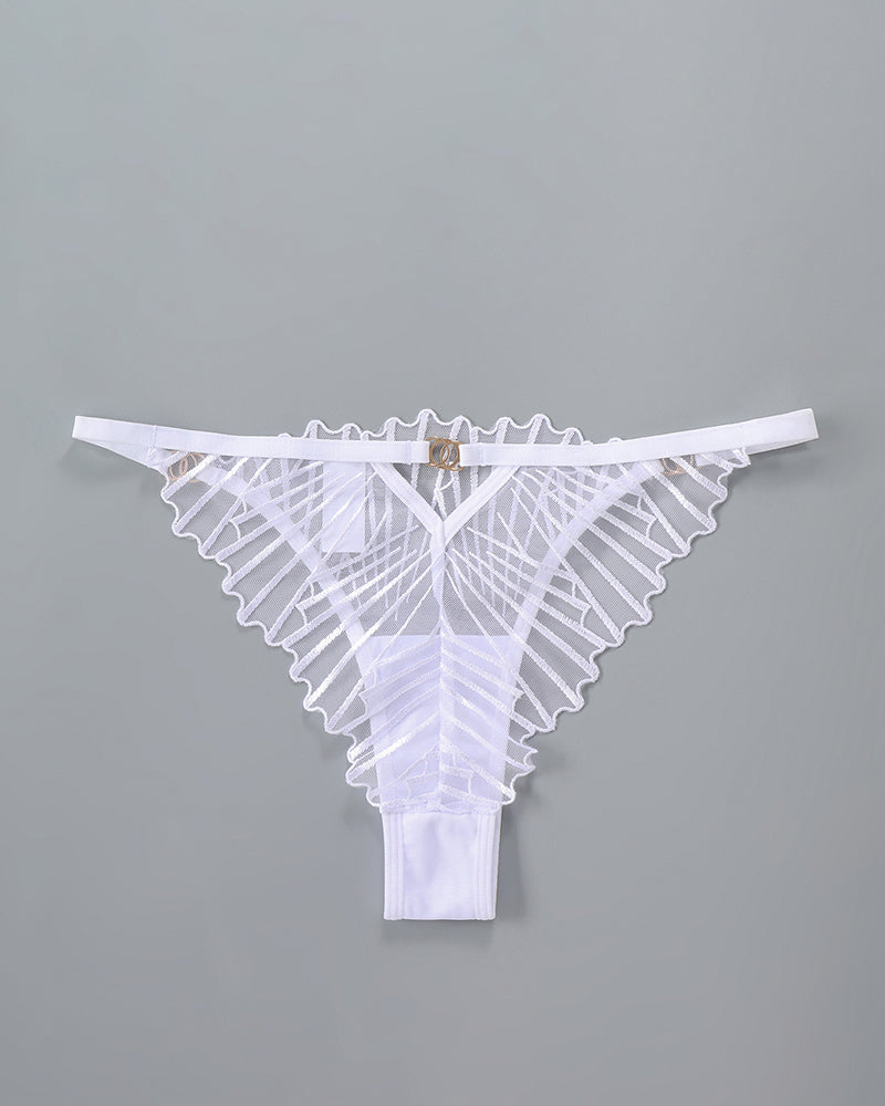 Thin Embroidered Panty