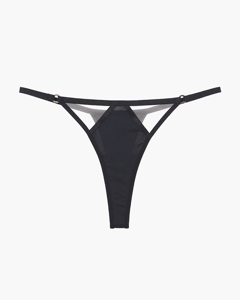 Mesh Hollow Thong