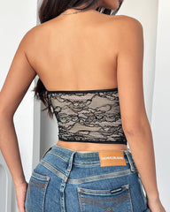 Elegant Lace Corset Bustier