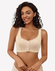 Front Clasp Non-Wired Bra