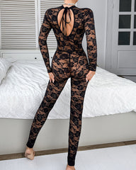 FLace Unitard Jumpsuit