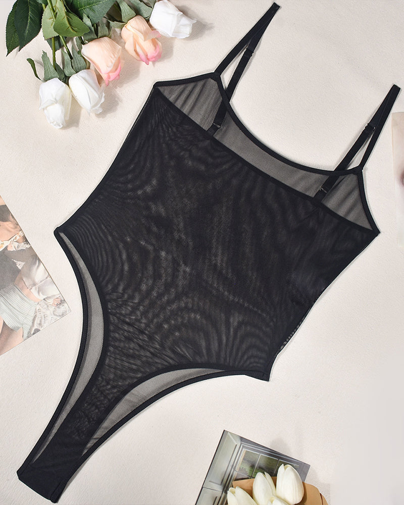 Mesh Sheer Bodysuits