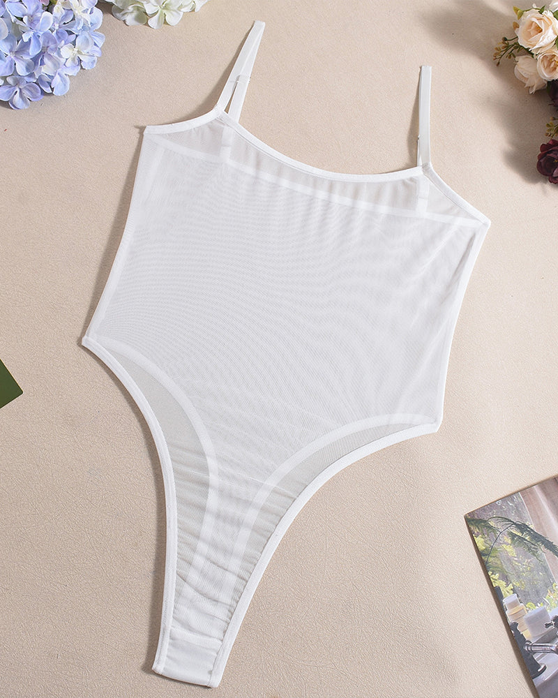 Mesh Sheer Bodysuits