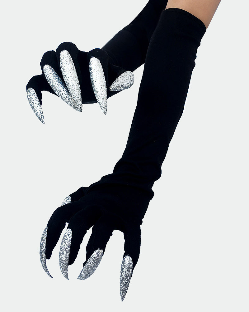 Long Nail Gloves Cosplay Demon Paw