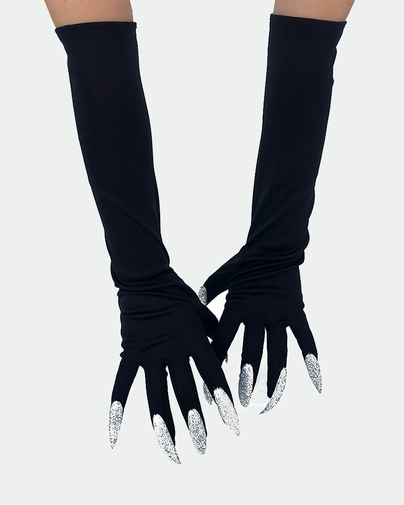 Long Nail Gloves Cosplay Demon Paw