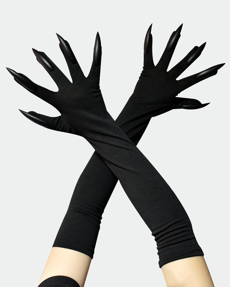 Long Nail Gloves Cosplay Demon Paw
