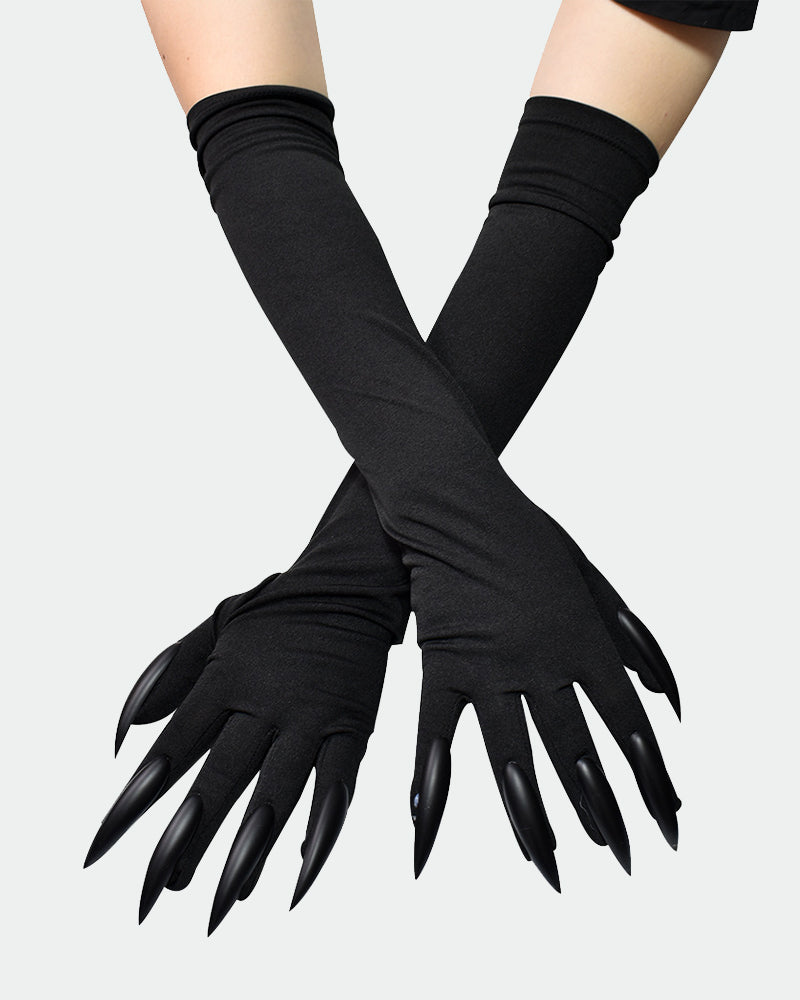 Long Nail Gloves Cosplay Demon Paw