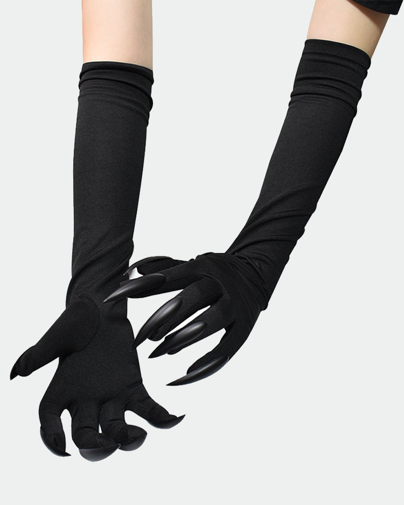 Long Nail Gloves Cosplay Demon Paw
