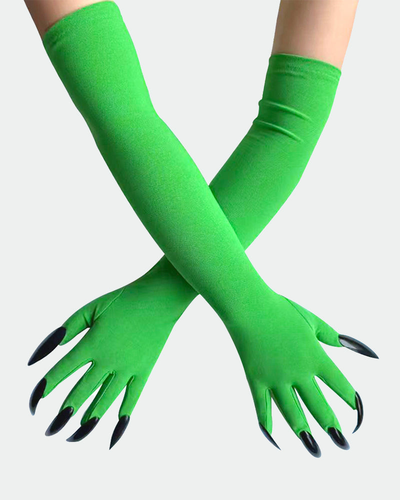 Long Nail Gloves Cosplay Demon Paw