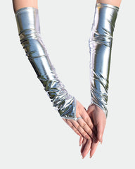 PU Leather Fingerless FGloves