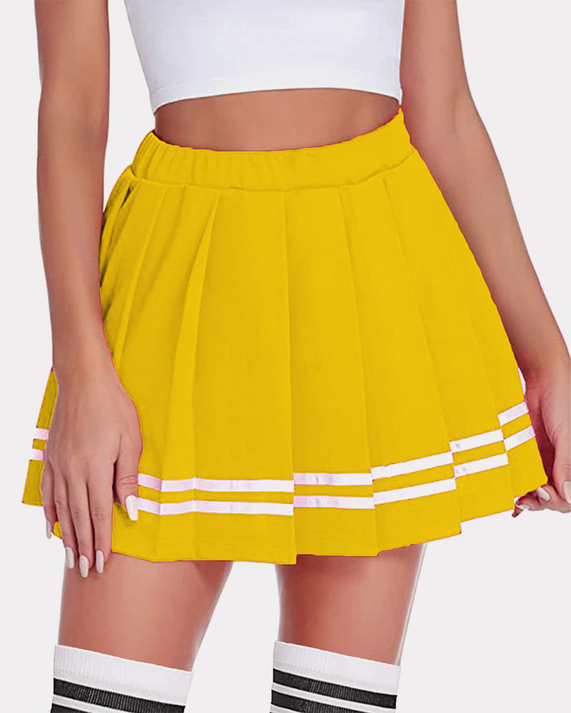 Pleated School Uniform Skirt