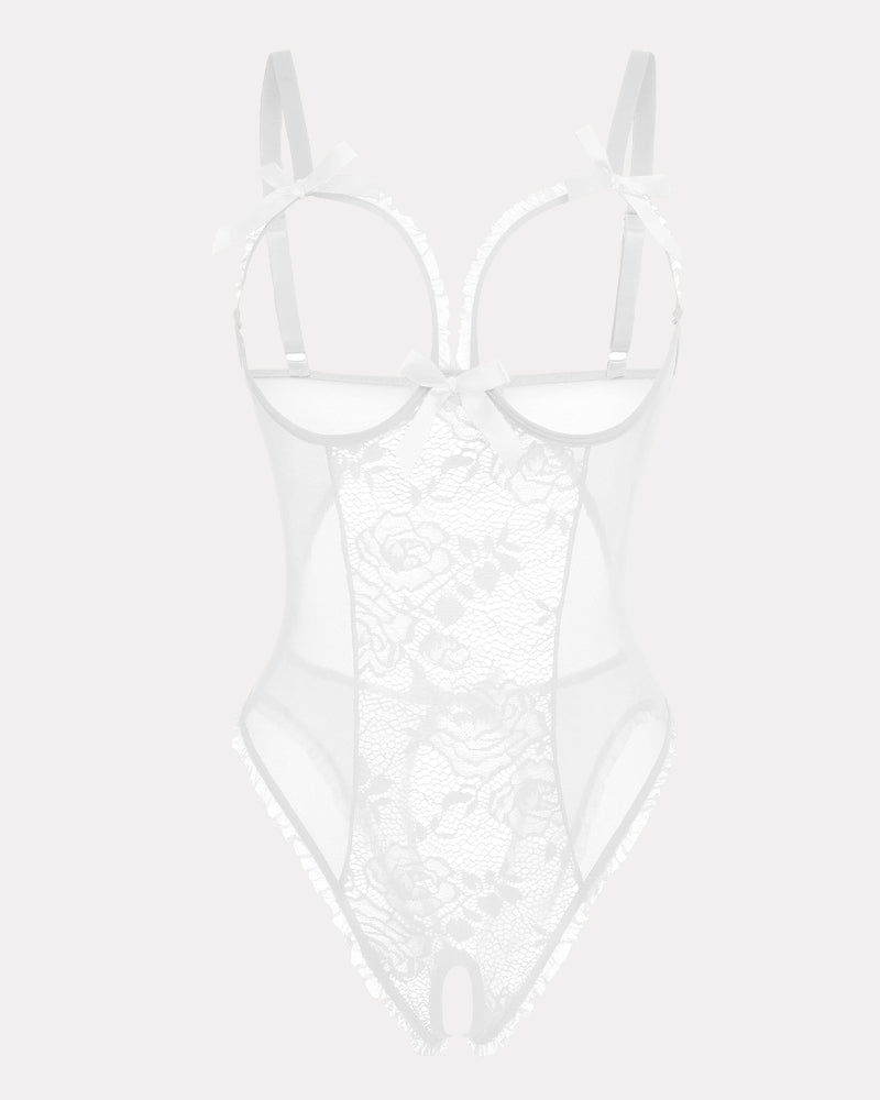 Leopard Lace Mini Bodysuit