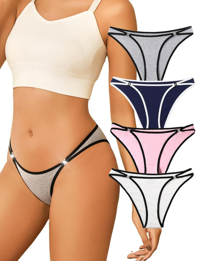 Cotton Panties Low Rise Hipster