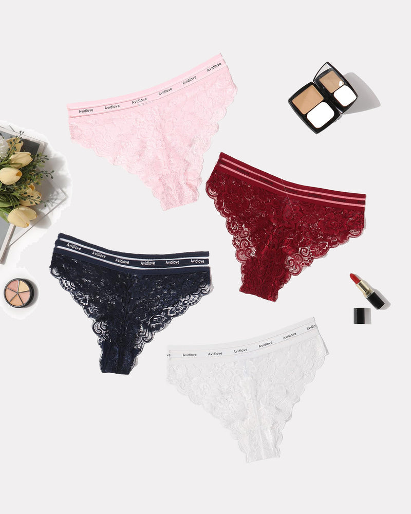 FLace Panties Hipster Underwear Briefs Panty Set