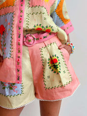 Cute Cartoon Printed Half Sleeve Two Set