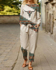 Two Piece Print Tracksuit