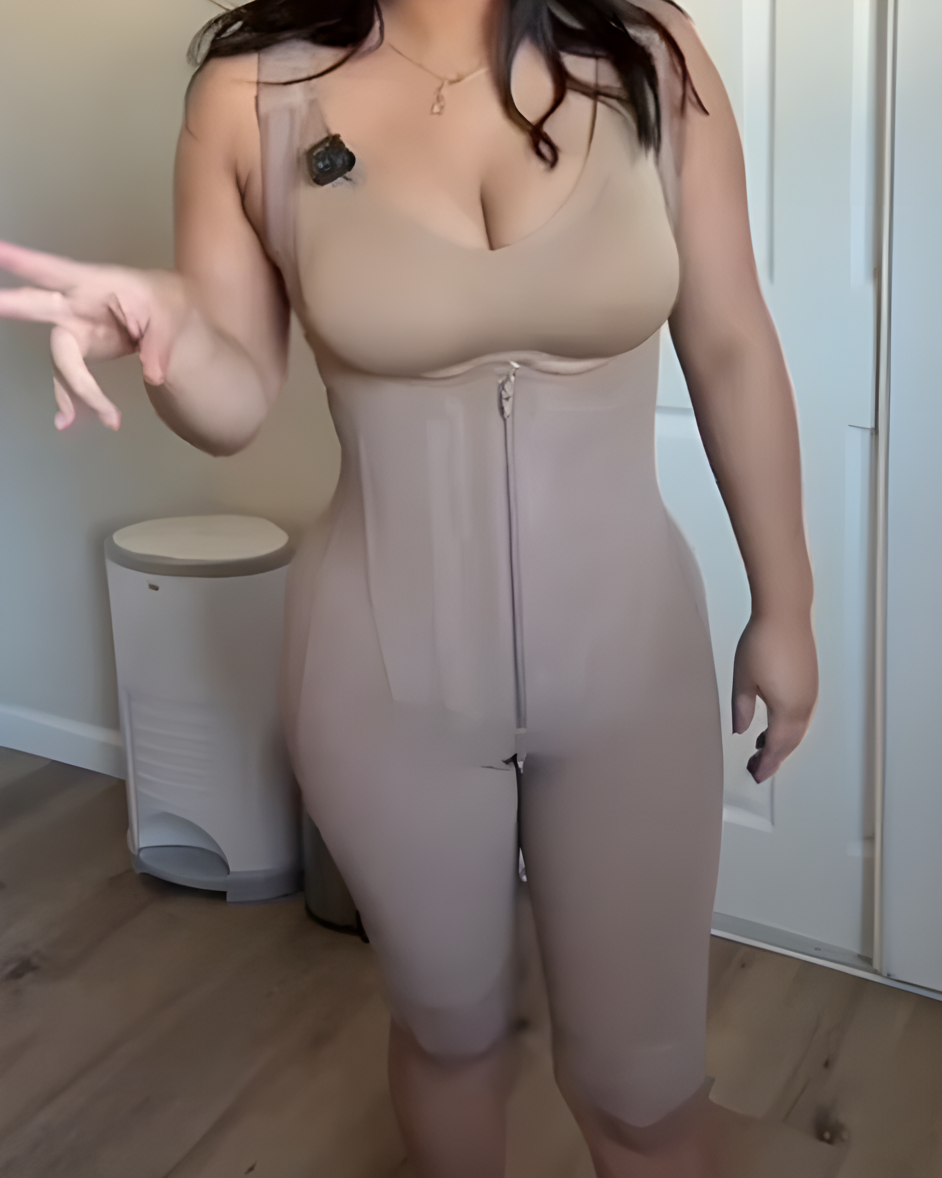 Mid-Length Steel Bone Tummy Sculpt Body Shaper