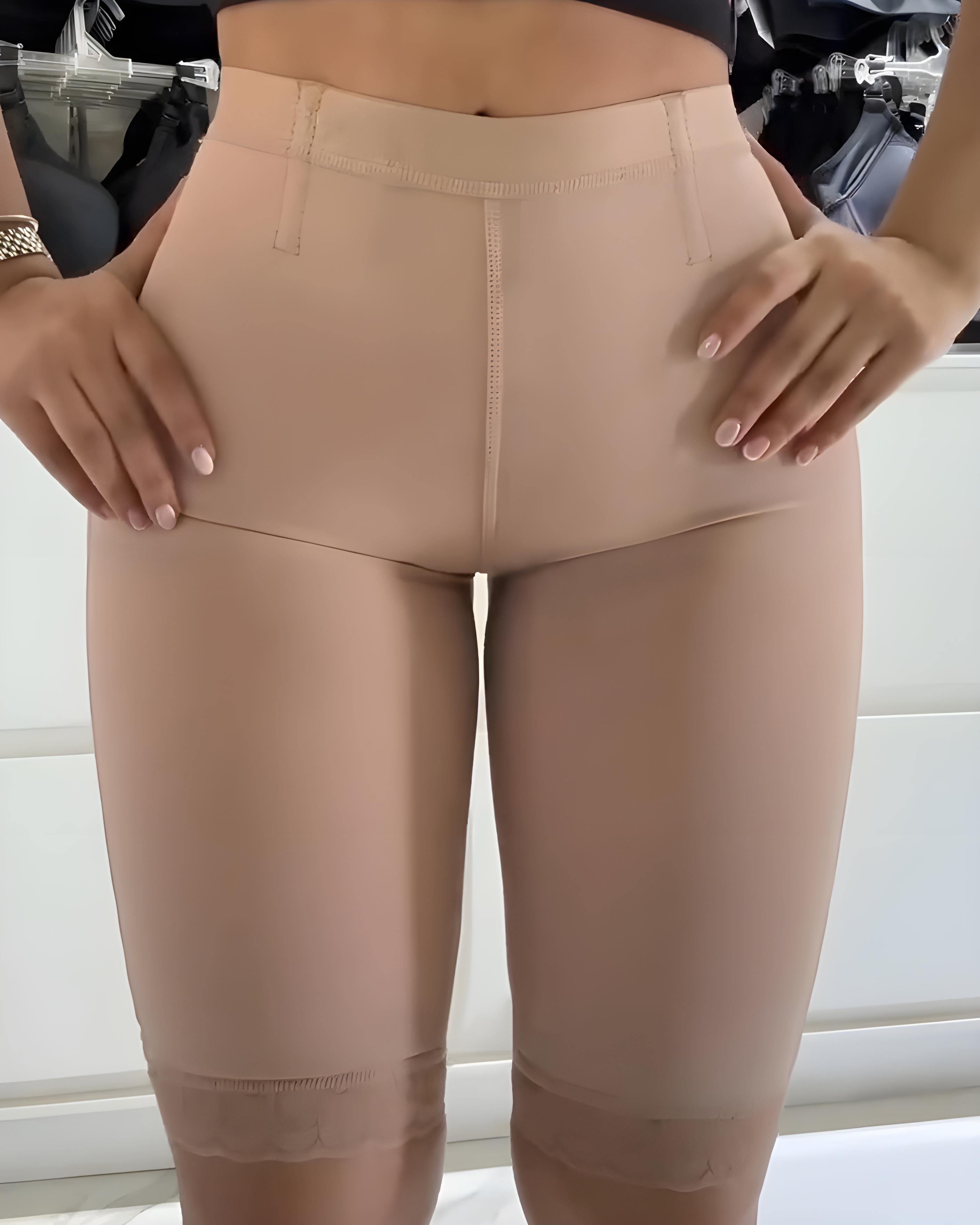 Hip-Lifting Mid-Length Shaper Pants