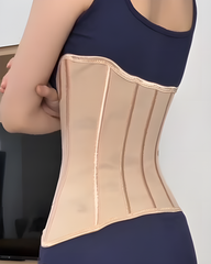 Double-Layer Tummy-Control Comfort Mesh Waist Trainer