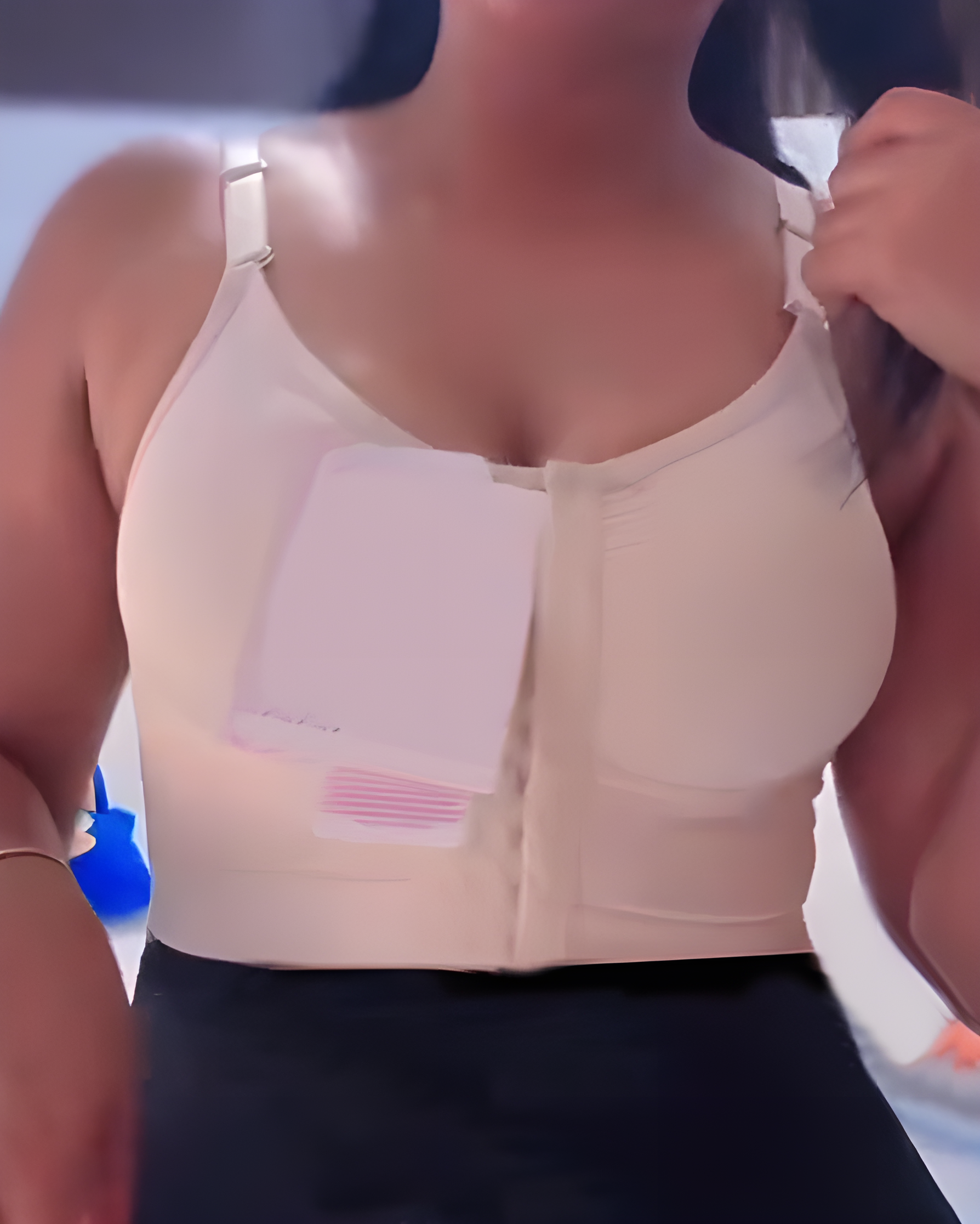 Seamless Full Coverage Hook-and-Eye Shaping Bra