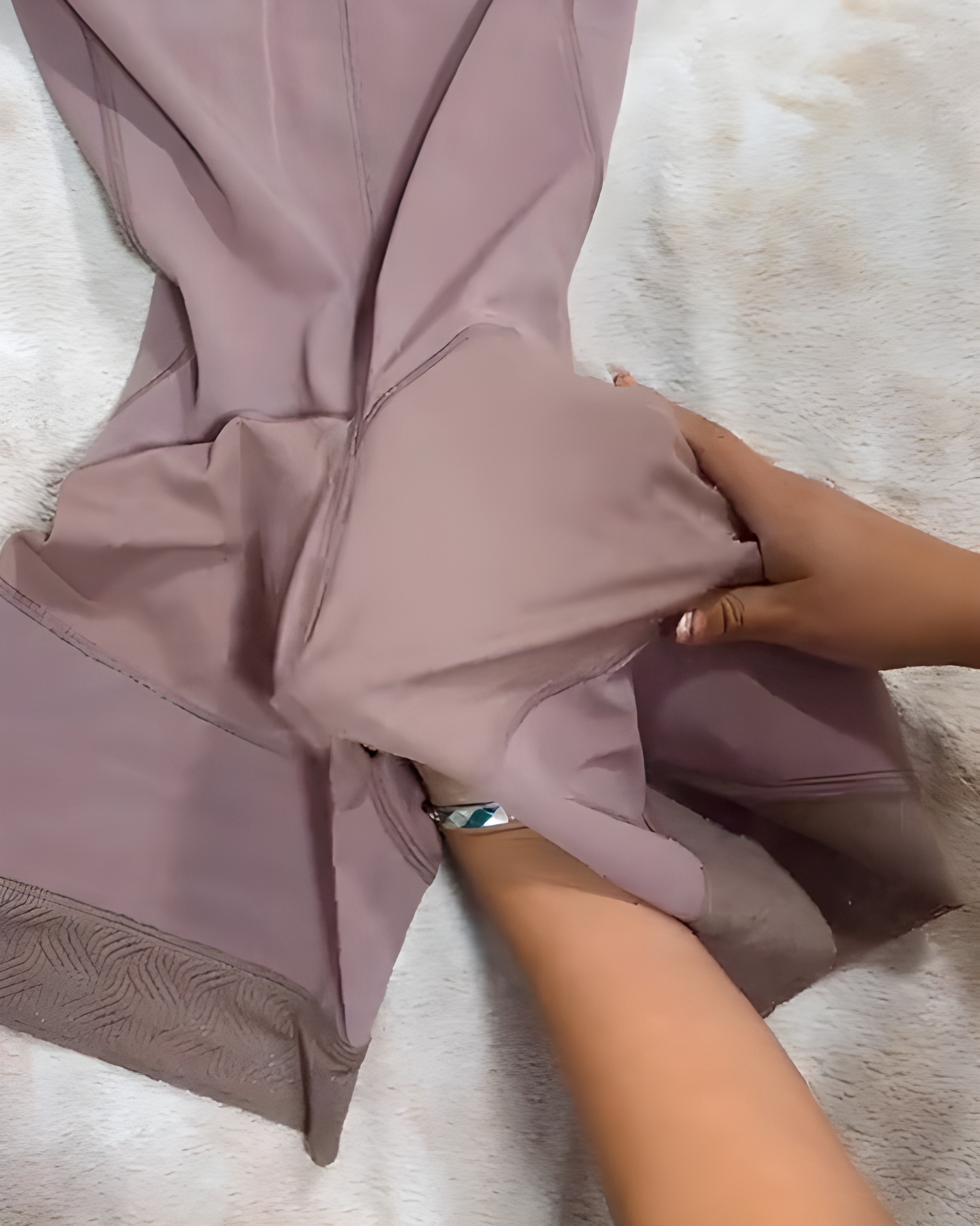 Mid-Length Sleeve Hook Eye Abdominal Compression Shapewear