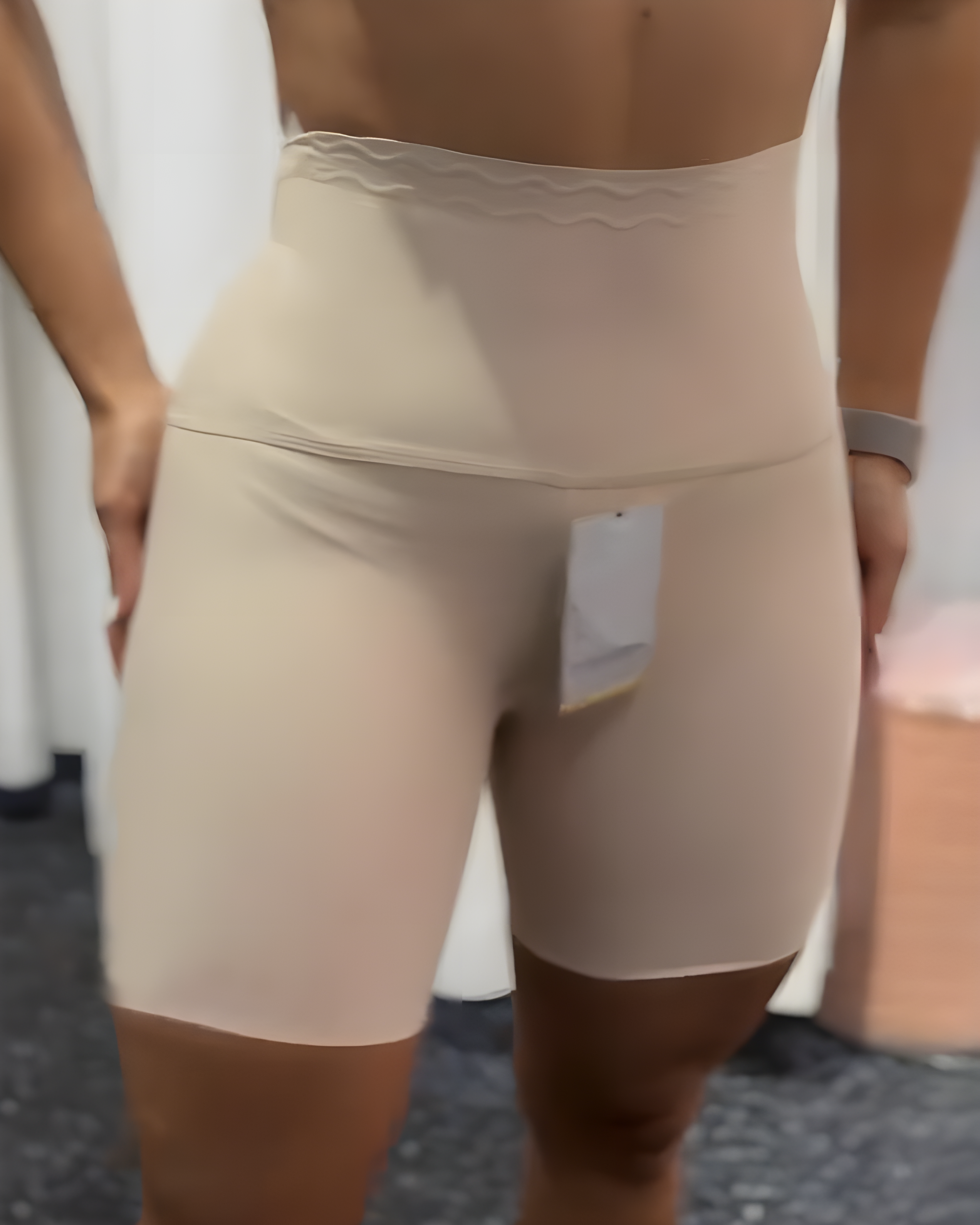 Seamless Tummy-Control High-Waisted Shaping Shorts