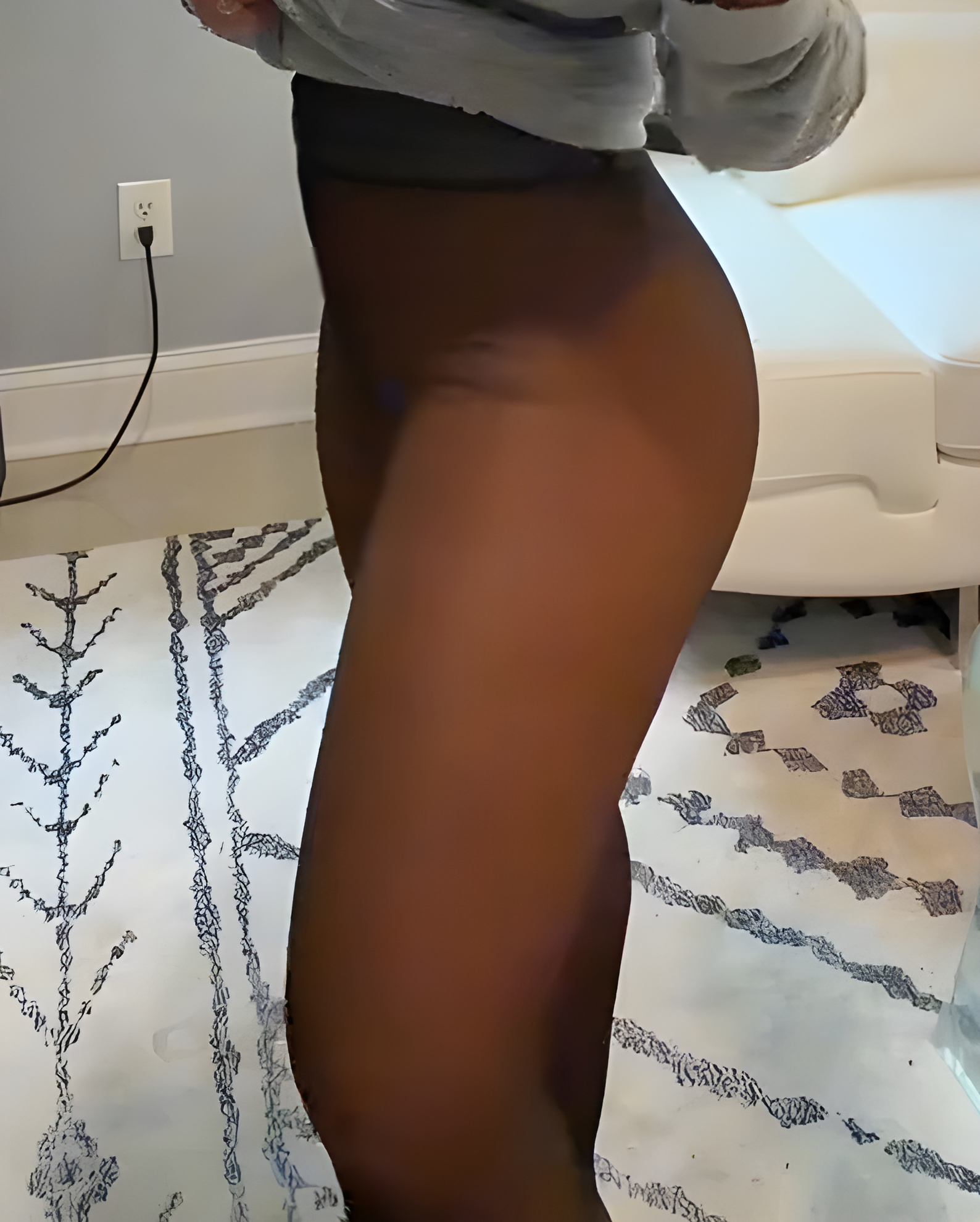 Stockings Fleece Leggings