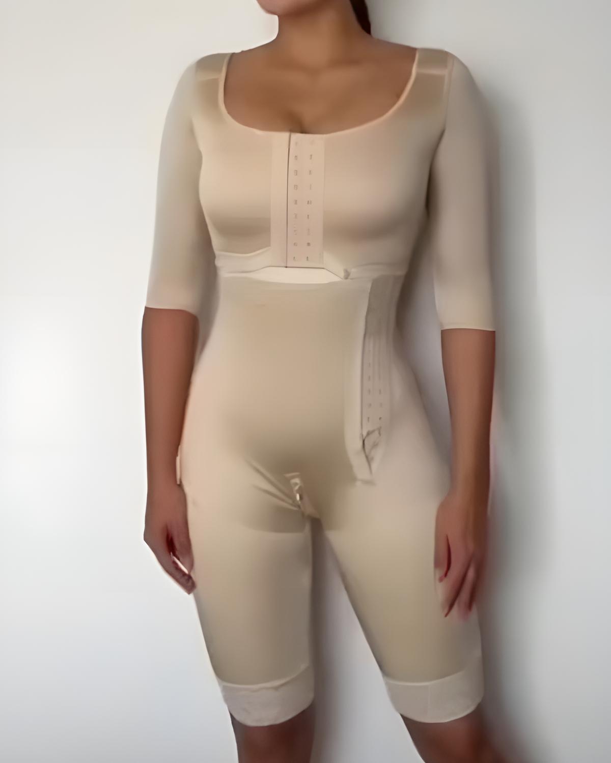 Comfort Mid-Length Sleeve Tummy Shaping Body Shaper