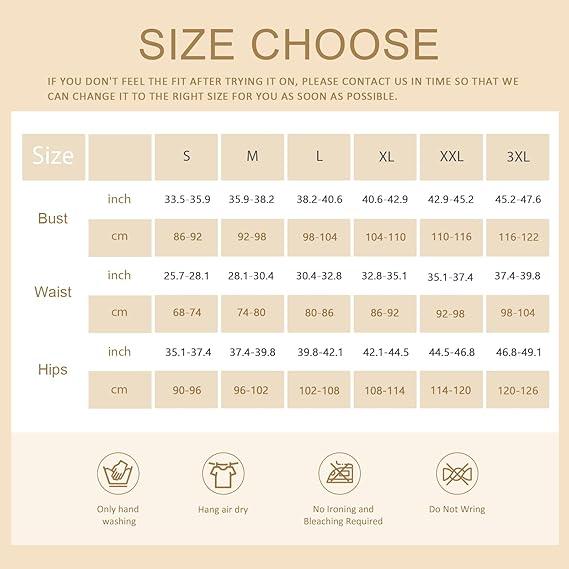 SeuKe Shapewear For Tummy Control High Compression Brooches Bust Girdle For Daily And Post-Surgical Use