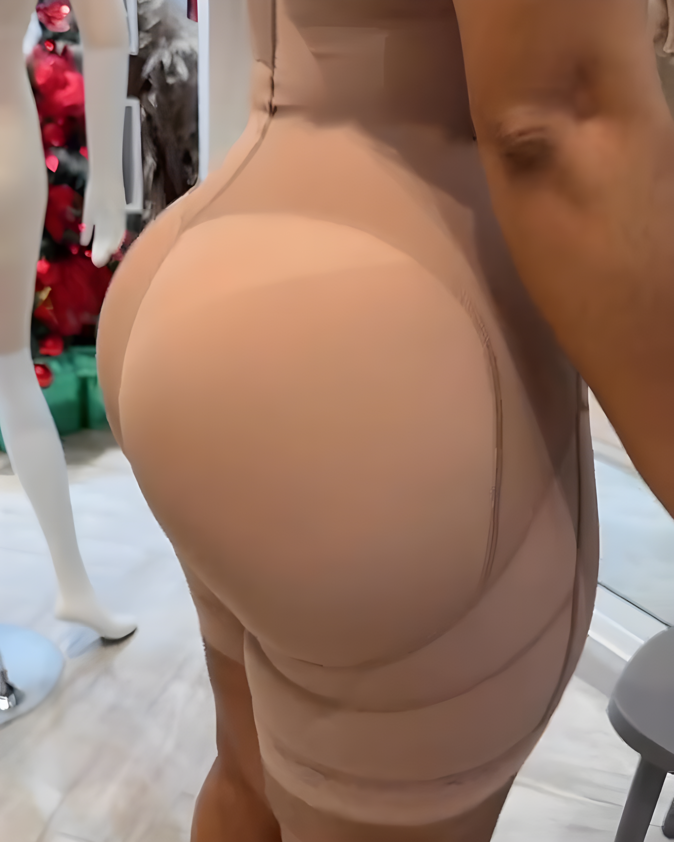 Sleeveless Tummy Shaping Hook Eye Full Body Shaper