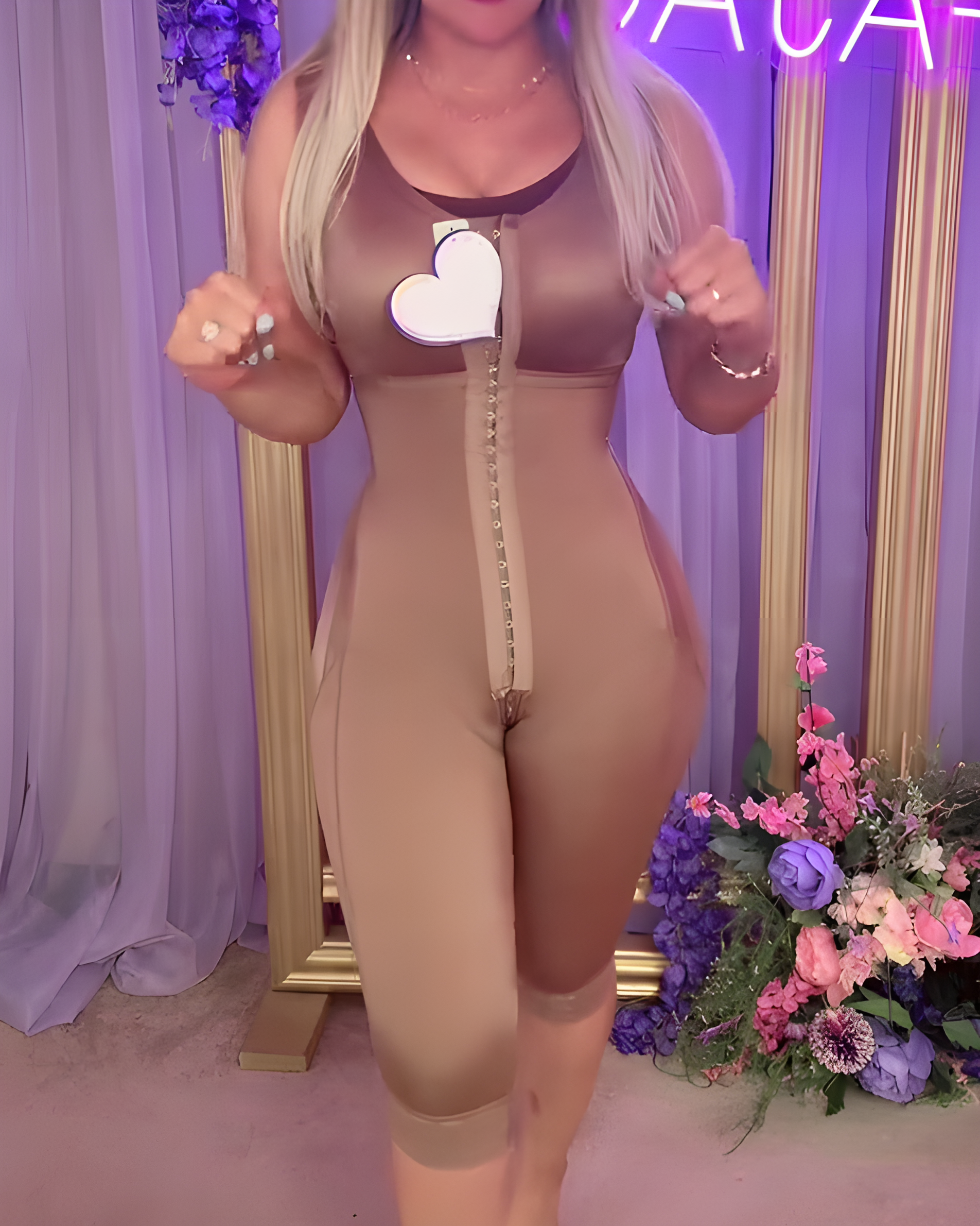 Tummy-Shaping Sleeveless Full Body Shaper